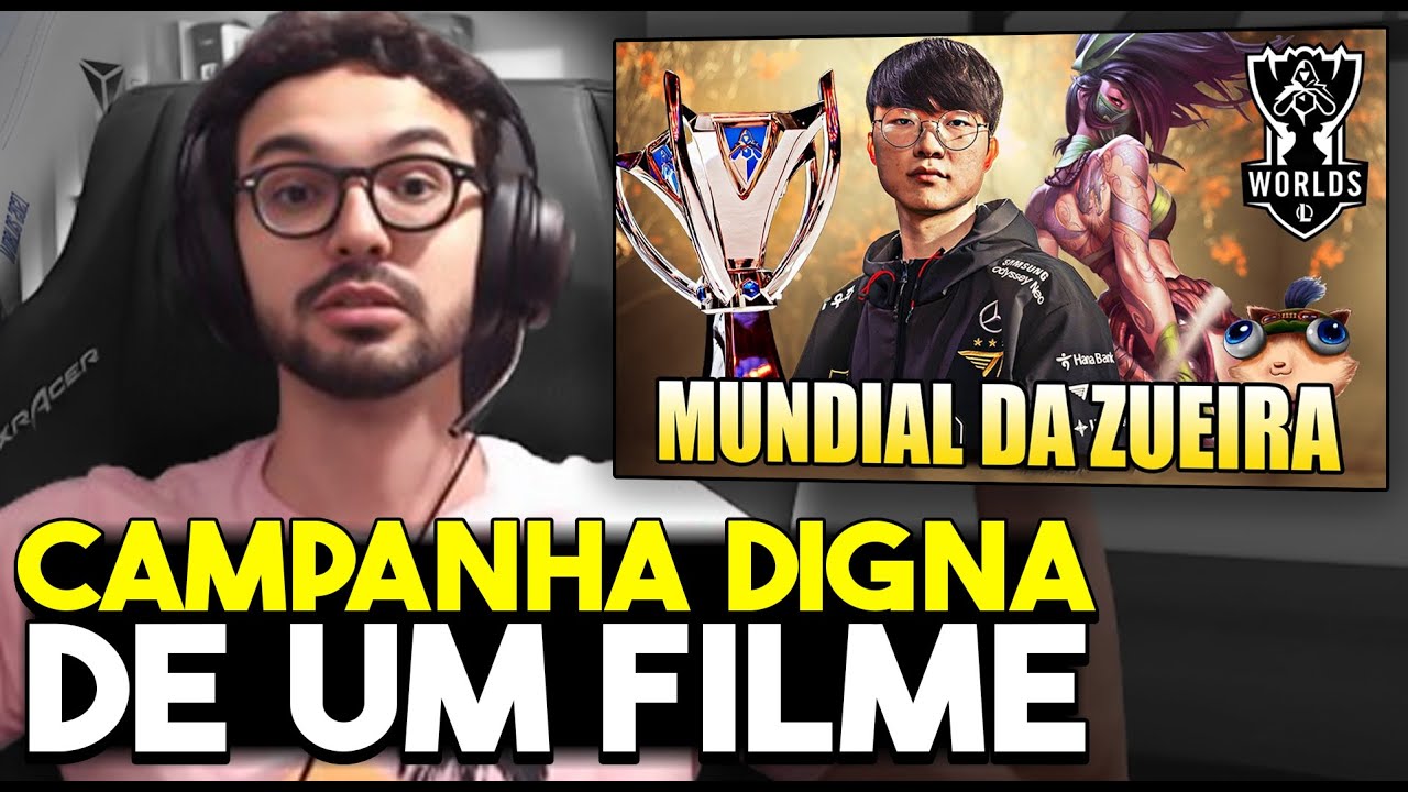 MYLON REAGE: o DIA que o FAKER RECUPEROU seu TRONO - MUNDIAL DA ZUEIRA | Worlds 2023  | FINAL