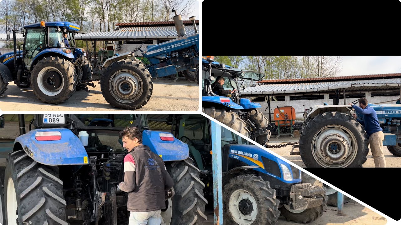 FORD 6600 VS NEW HOLLAND TR6.130/TD90D