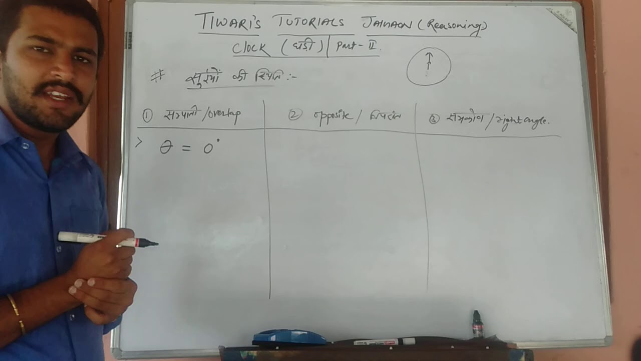 Clock | Reasoning | Part-II | Hindi | By- Deep Sir