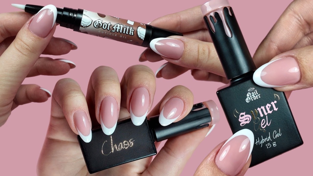 Do my nails with me 💅🏻 Nail Order's Synergel gel + EASIEST French Tip EVER?!💅🏻