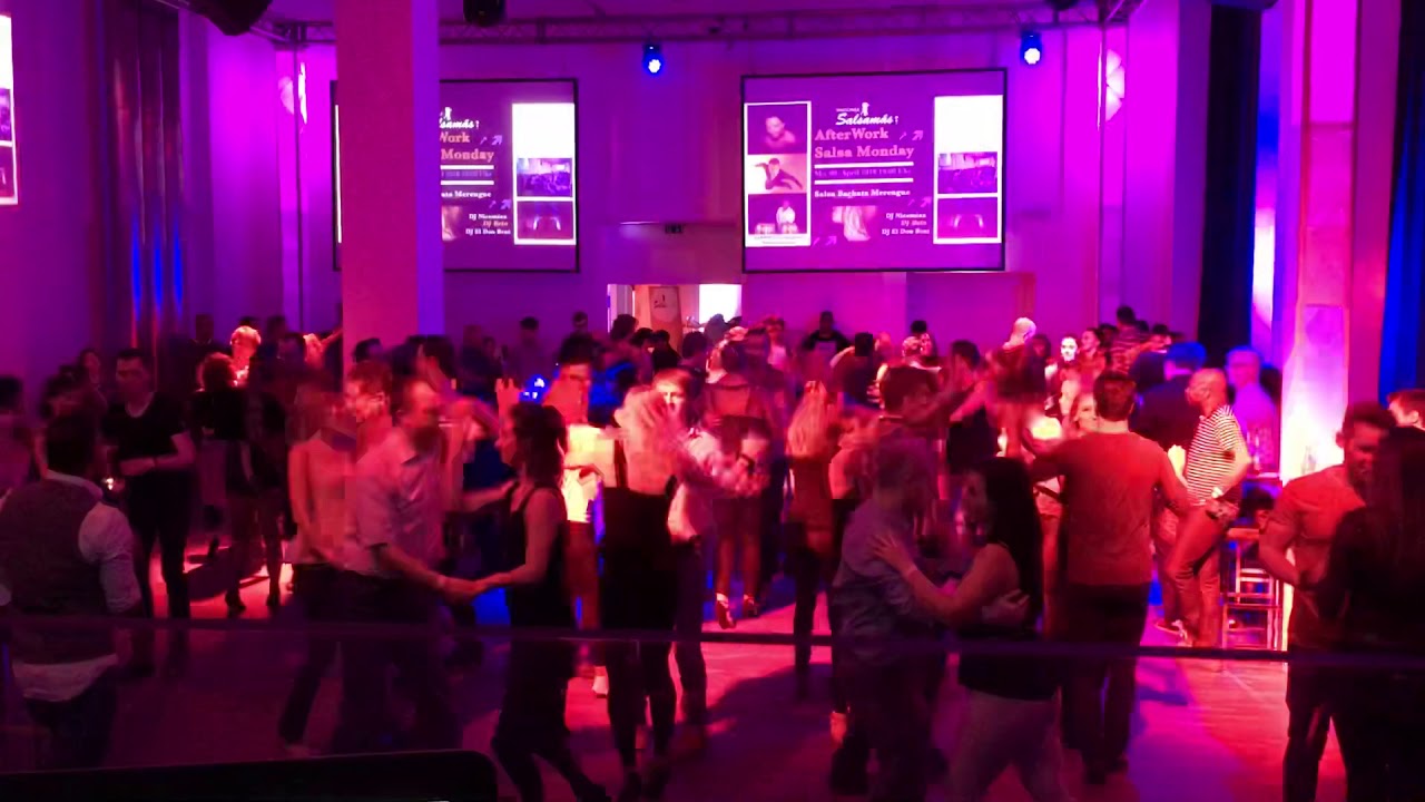 Salsa Party in der Isarpost in M&uuml;nchen Zentrum mit Salsam&aacute;s & Friends