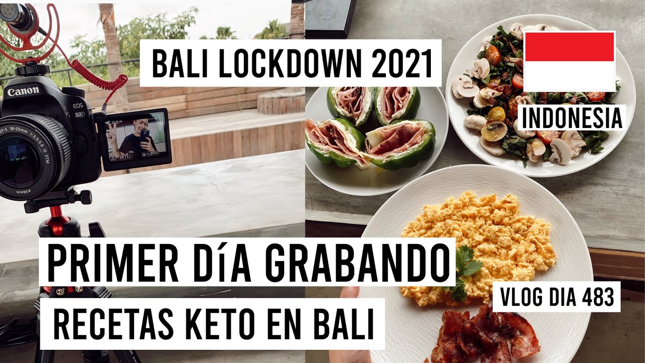 🇮🇩 PRIMER DIA DE GRABACION DE RECETAS EN BALI | BALI LOCKDOWN | TRAVEL VLOG 483 | Manu Echeverri