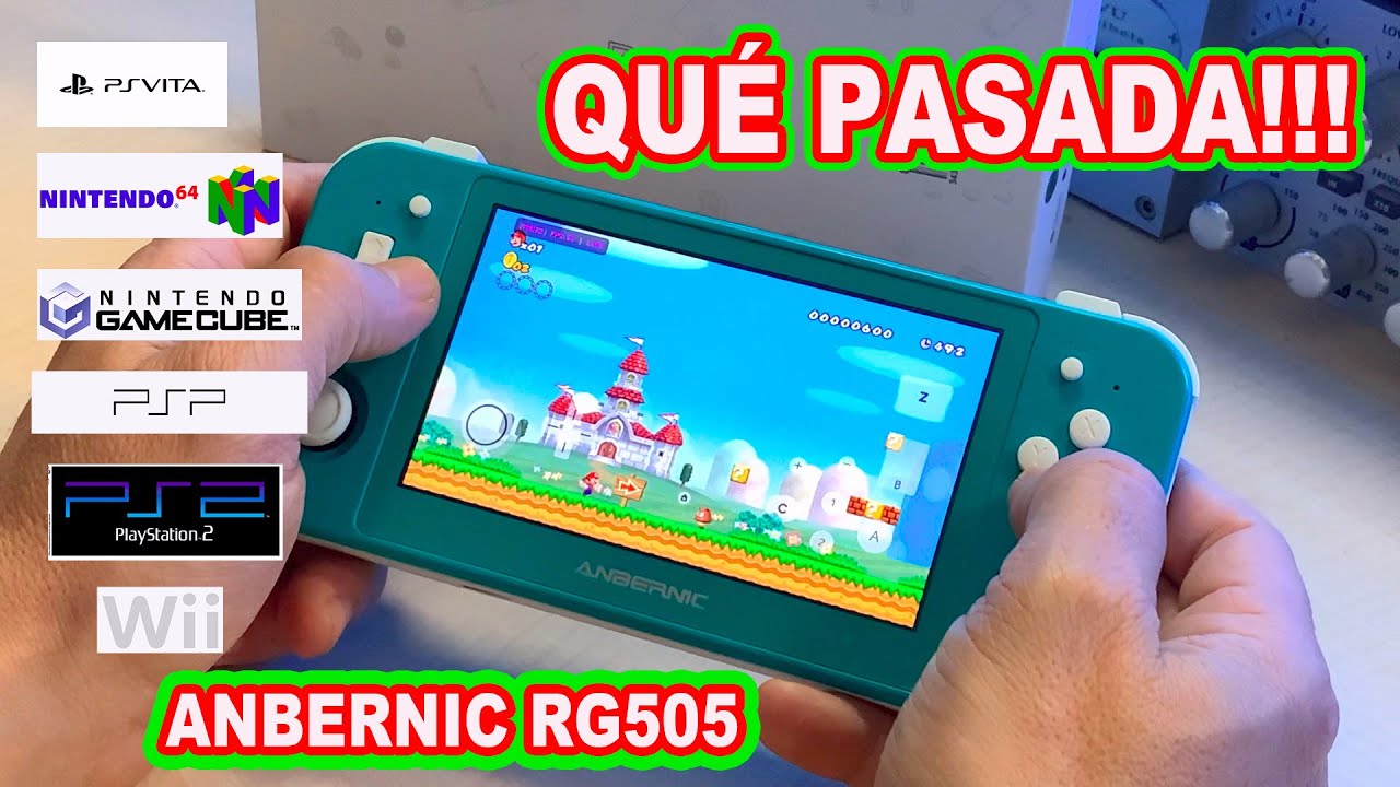 ANBERNIC RG505 QUÉ PASADA!!! 👾RETROPLAYERS👾