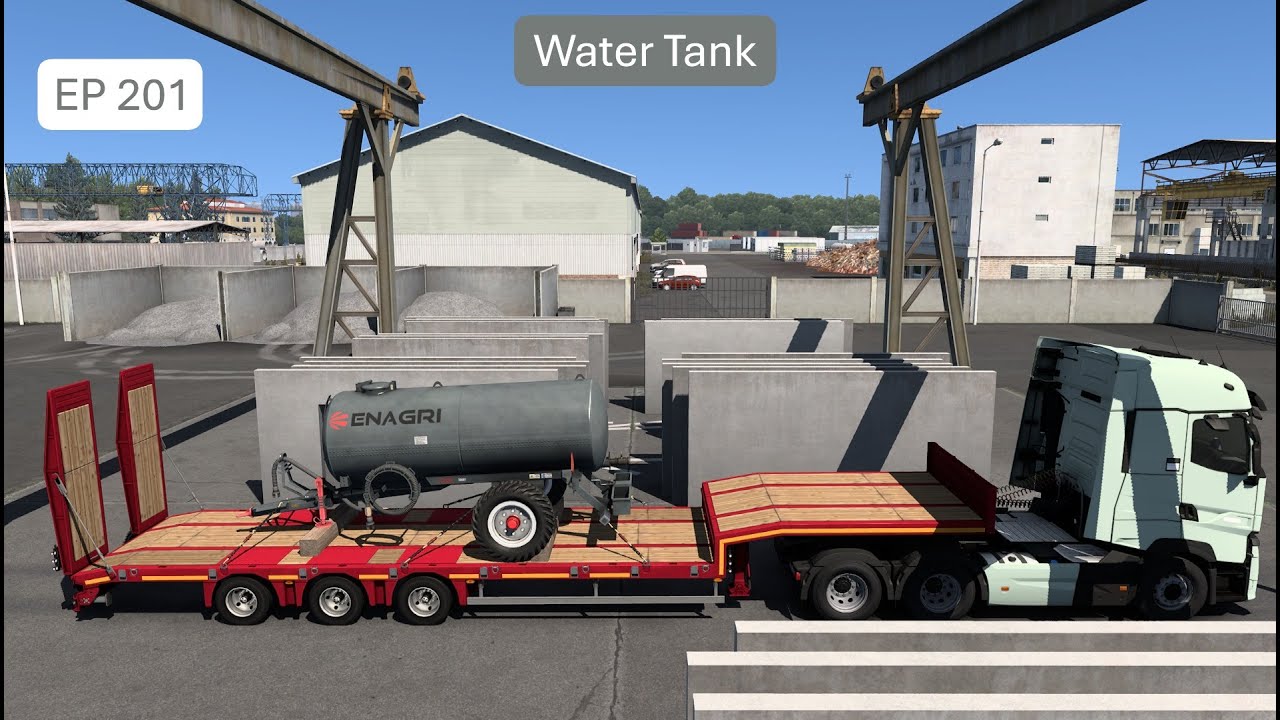 Euro Truck Simulator 2 Water Tank l EP 201  | GP Gaming World