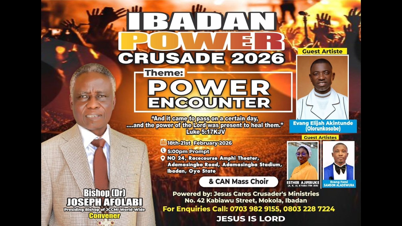 2026: IBADAN POWER CRUSADE - Day 3