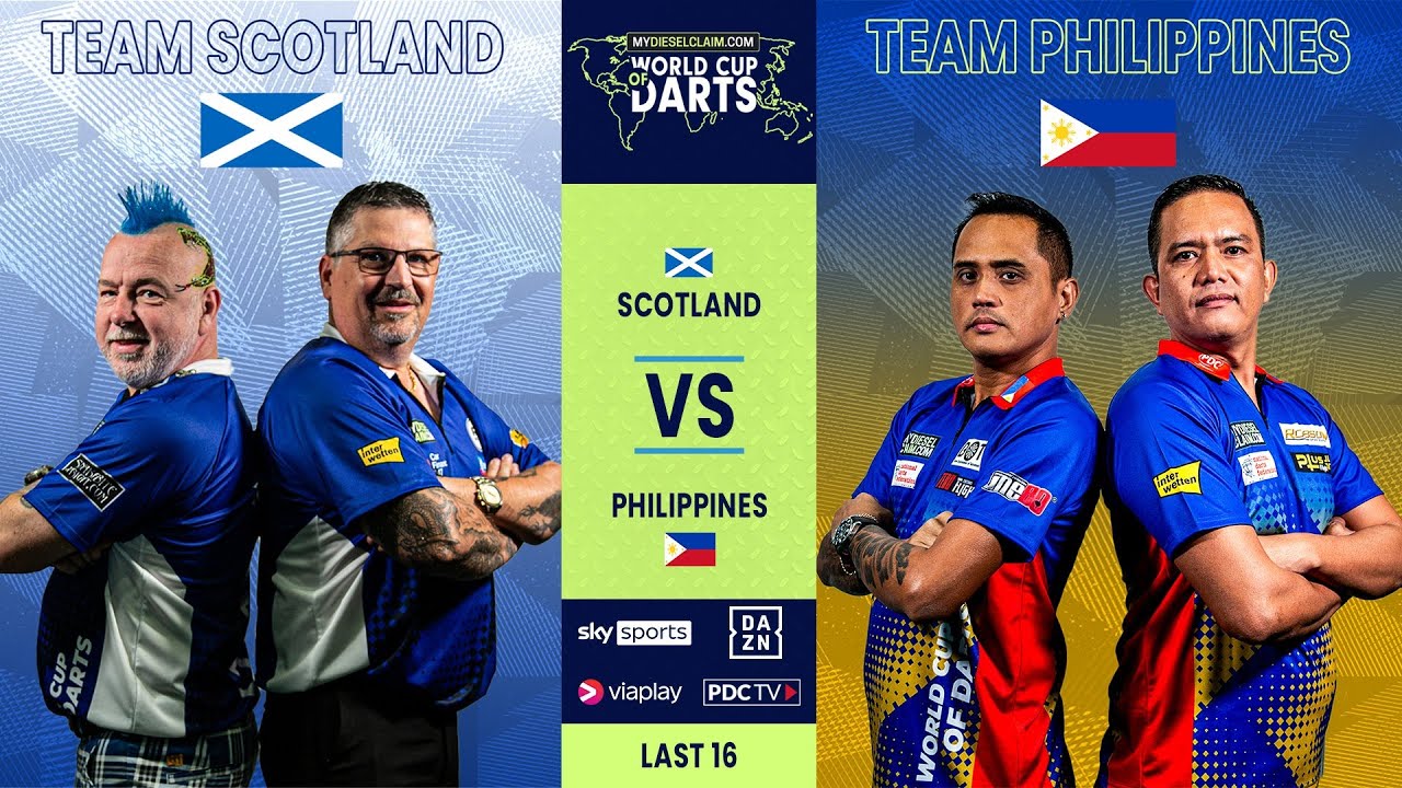 PDC World Cup of Darts 2023 06 17 - Scotland vs Philippines - HUN