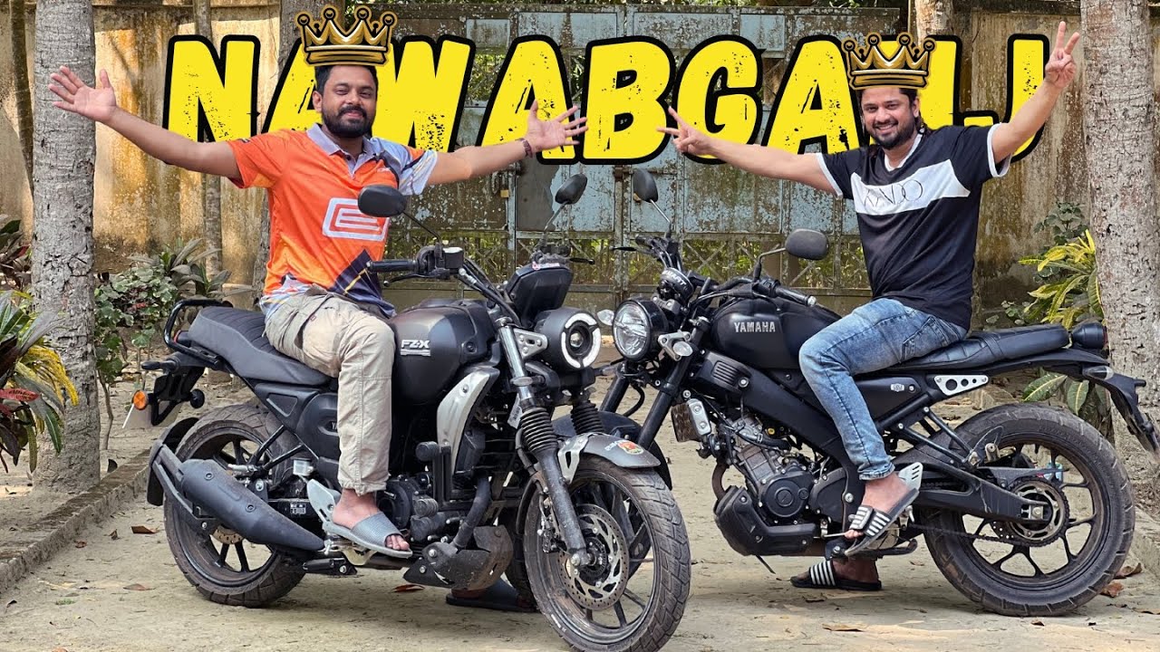 NAWABGANJ Tour With MSI Vlogs || Yamaha FZX X Yamaha XSR