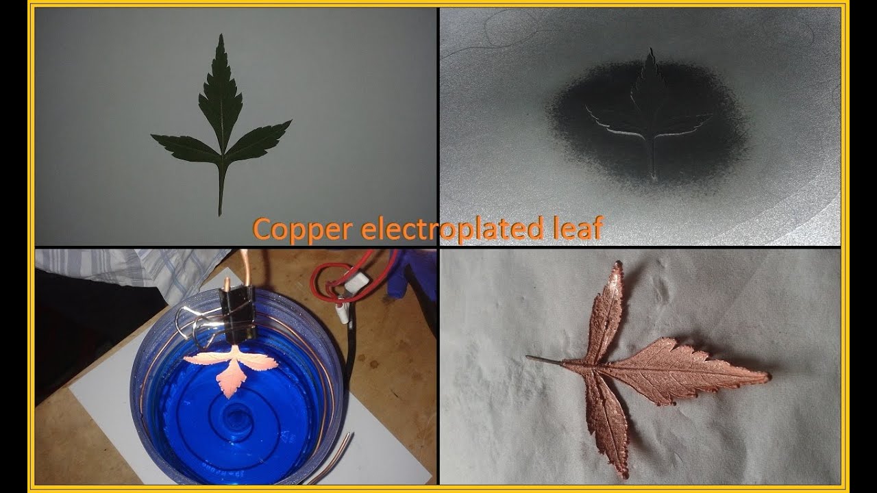 How to Make an Electroplated leaf medalion - DIY (Orbit1 replication)