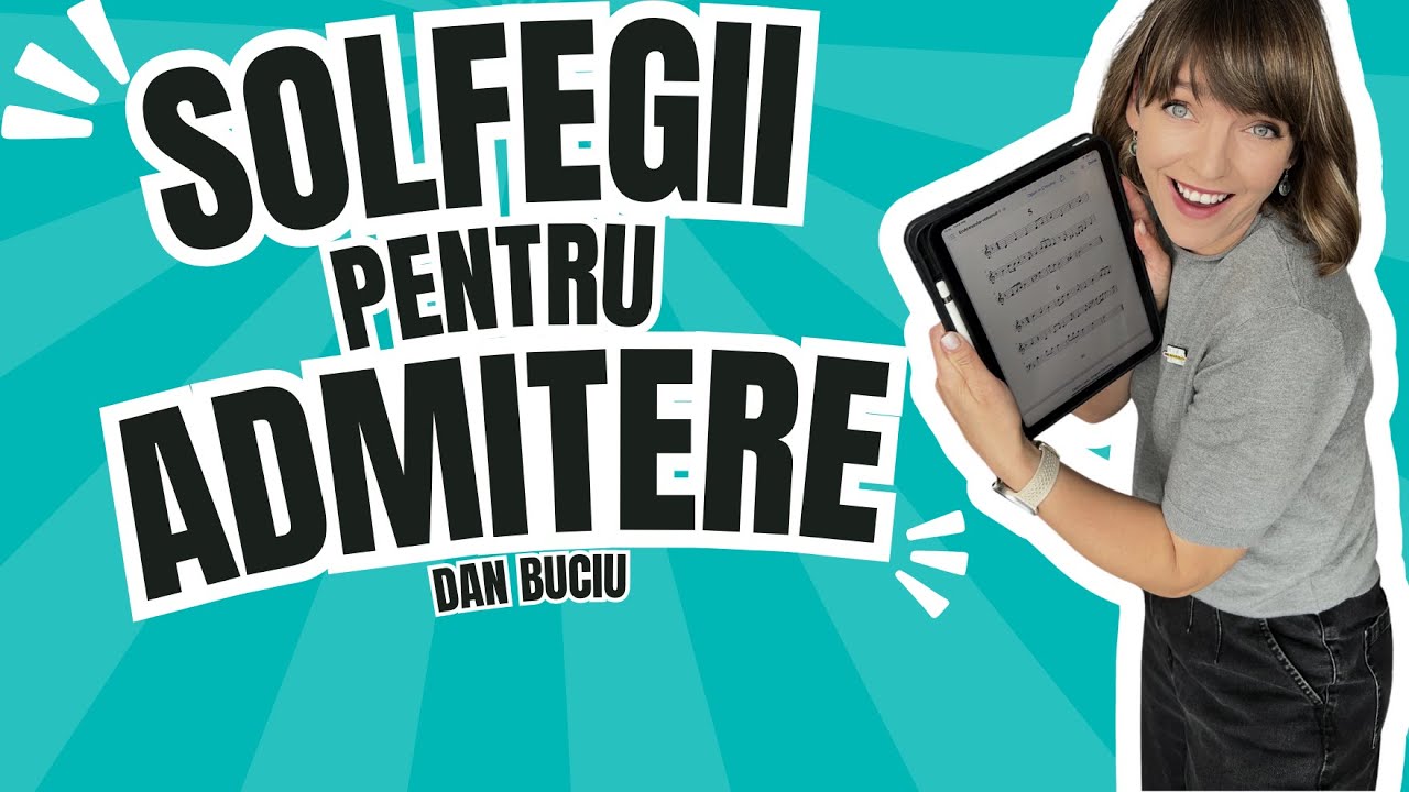 Solfegii pentru ADMITERE - Dan Buciu - EnArmonia, Volumul 1 (muzică religioasă)