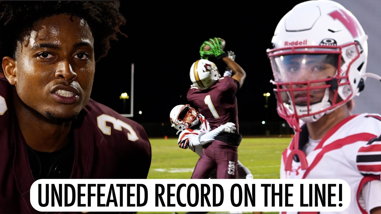 Bellflower Football Fights to Stay PERFECT vs Whittier! Freshman Austin Miller Game MVP