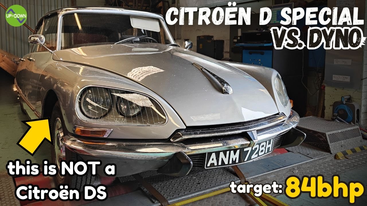 CITROEN D SPECIAL против динамометрического стенда | Выглядит как DS, но это не DS