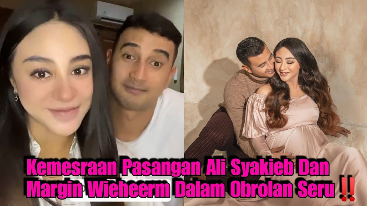 Mesranya Ali Syakieb Dan Margin Wieheerm Lagi Ngobrol Seru! Sedang Menantikan Kelahiran Anak Pertama