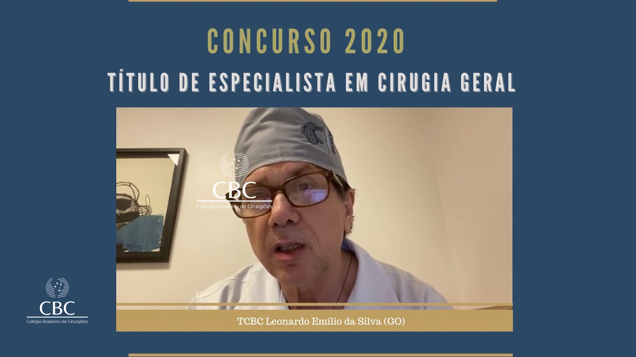 T&iacute;tulo de Especialista em Cirurgia Geral - Concurso 2020