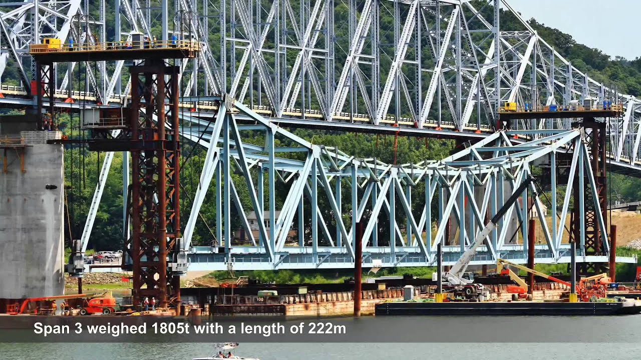 VSL Heavy Lifting: Milton-Madison Bridge, USA