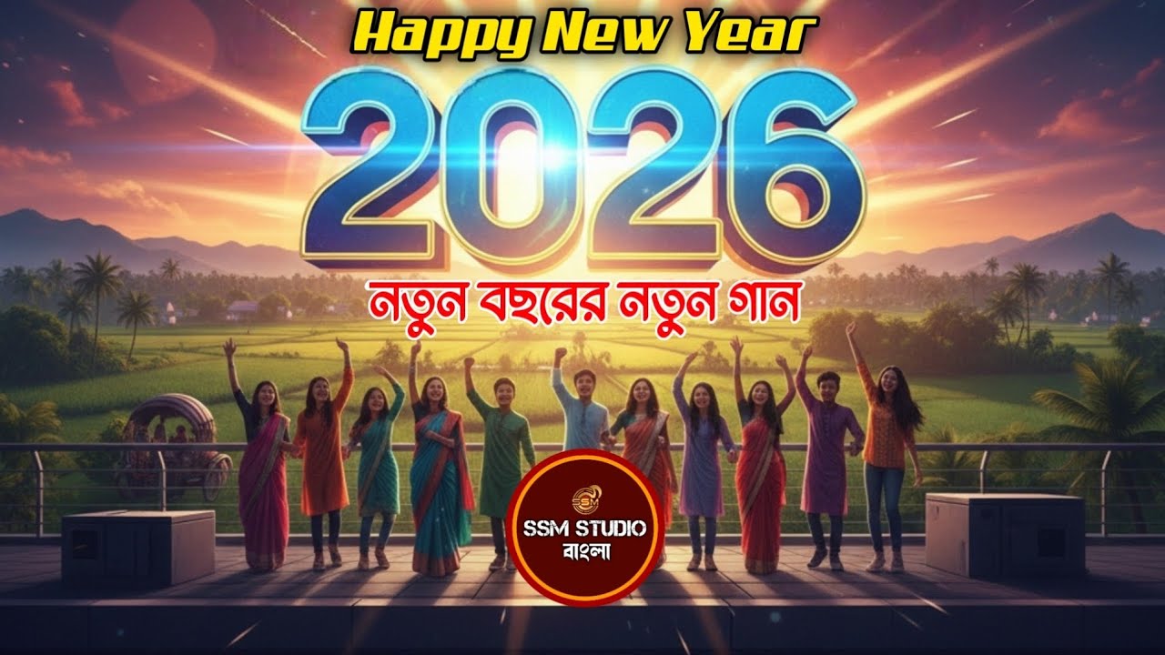 নতুন বছরের নতুন গান || Happy New Year 2026 || SSM Studio Bangla || New Bangla Song 2026
