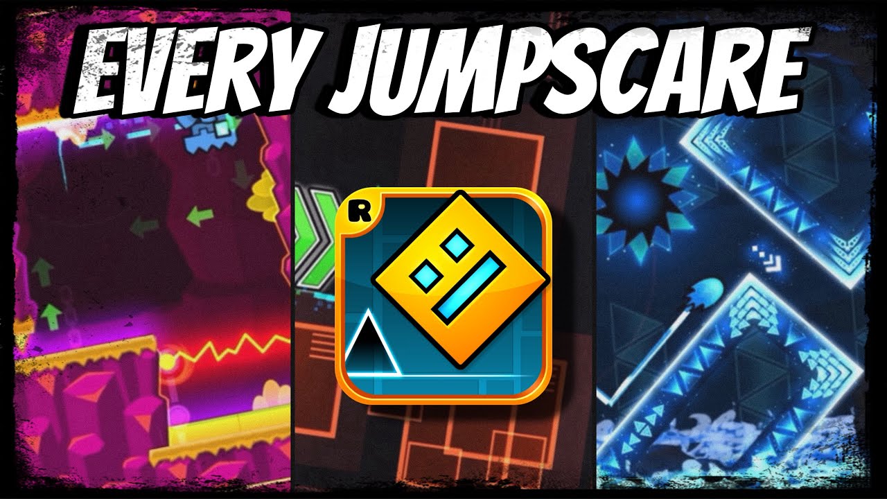 Every type of Jumpscare in Geometry Dash 2.2