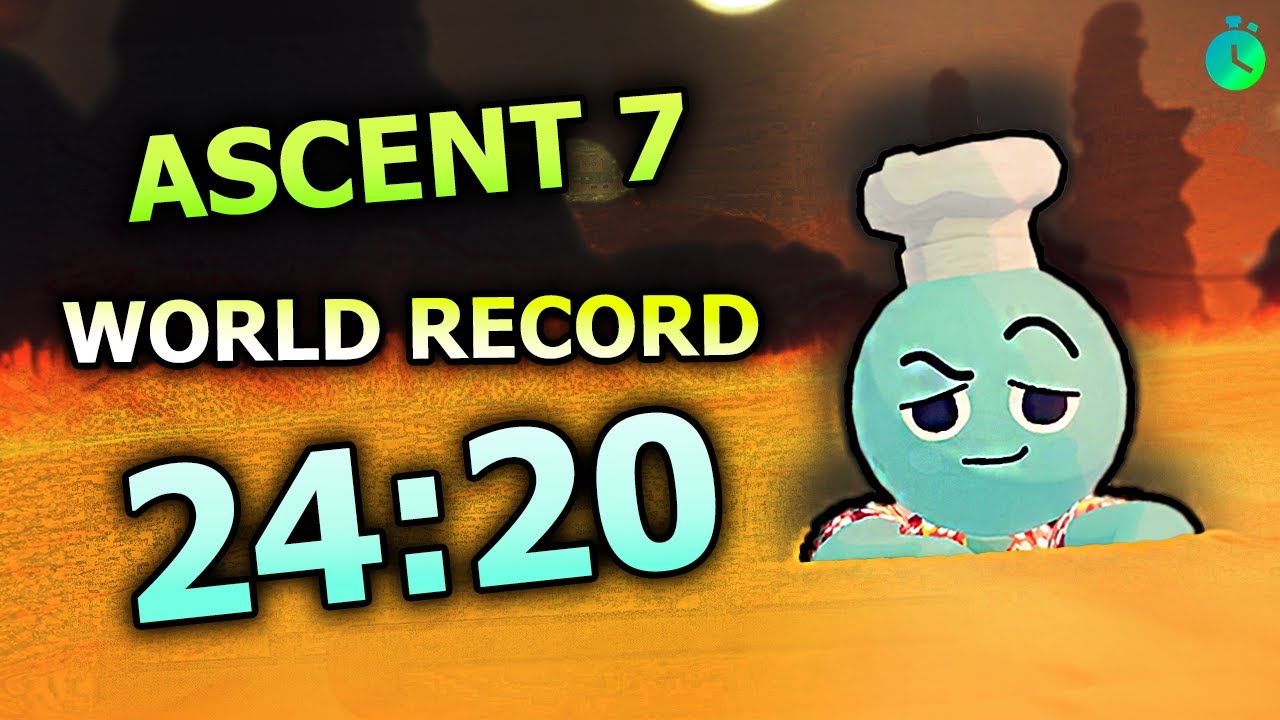 PEAK Speedrun - ASCENT 7 (24:20) Solo World Record (Former WR)