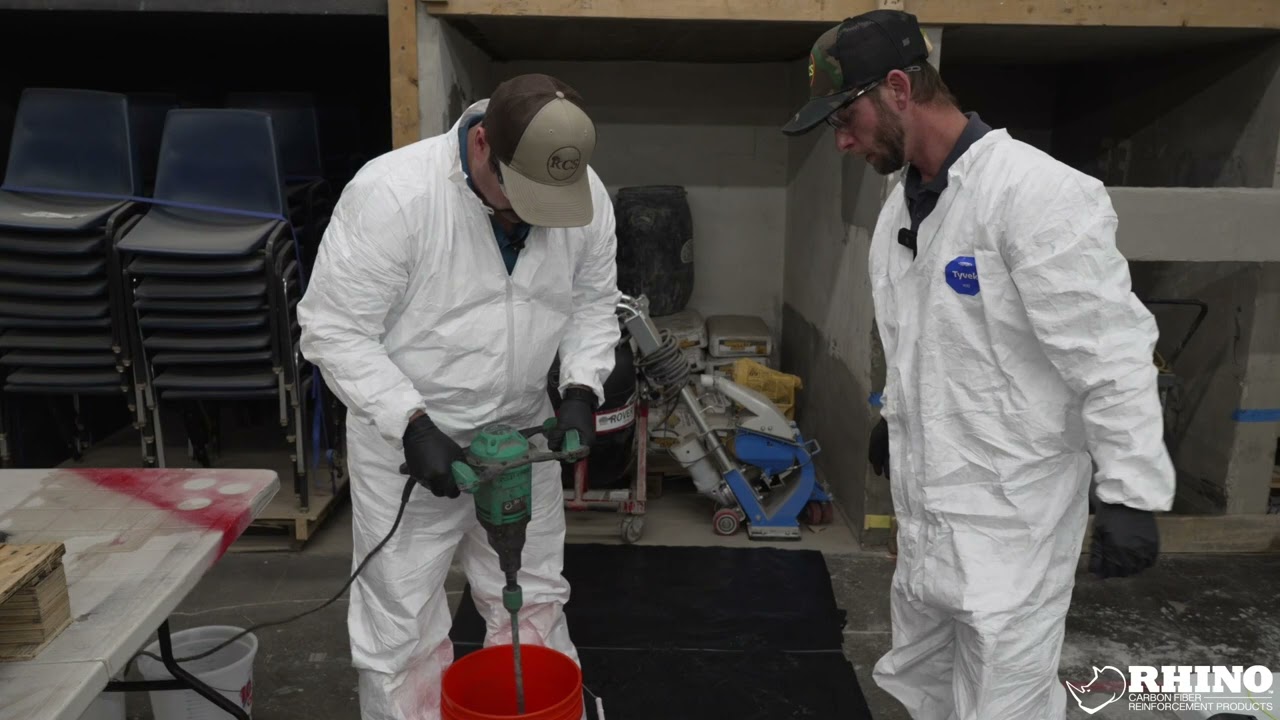 Rhino Carbon Fiber - Hands On Training - CFRP / FRP Application