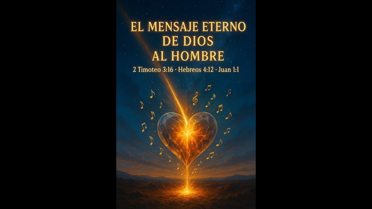 🎵 EL MENSAJE ETERNO DE DIOS AL HOMBRE  📖 2 Timoteo 3 16 • Hebreos 4 12 • Juan 1 1 – Reina Valera 1