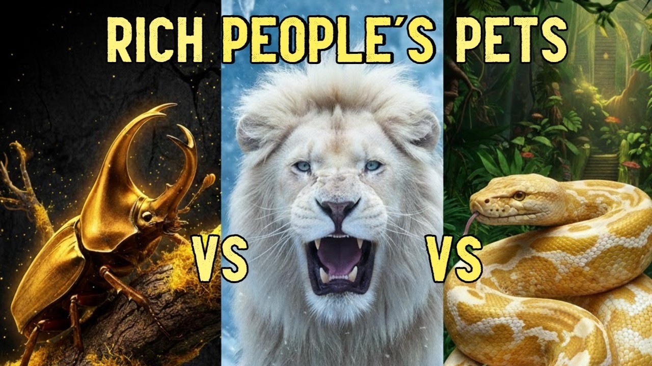 World's Most Expensive Pets / 10 Pets That Cost More Than A Ferrari