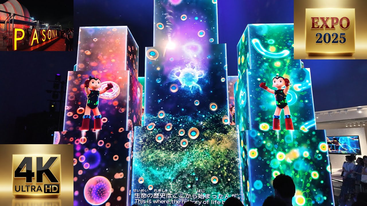 【4K】【感動フル体験 解説付】 PASONA NATUREVERSE Expo 2025｜パソナグループ パビリオン｜大阪・関西万博2025　パソナ館