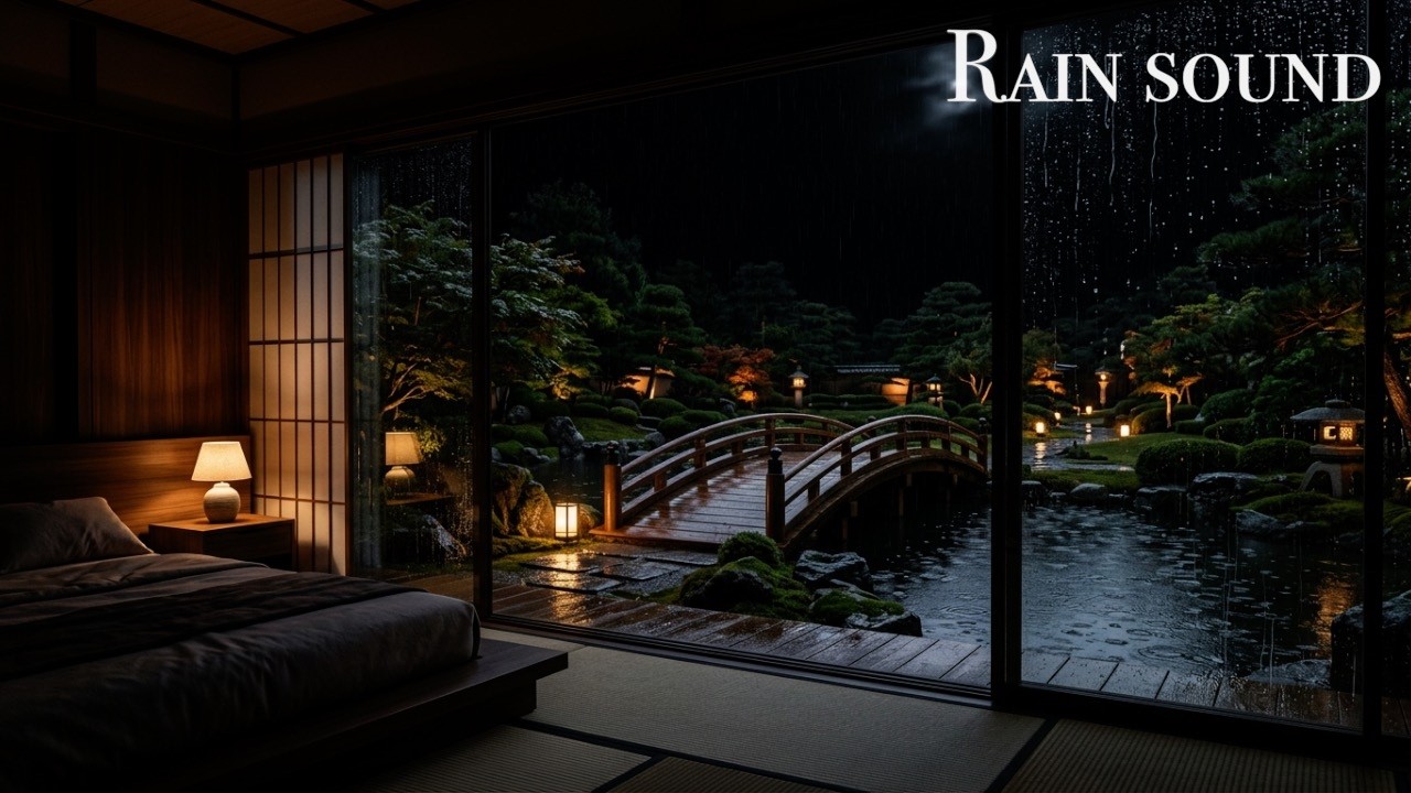 soothing rain sounds - close your eyes and feel the rain sounds
