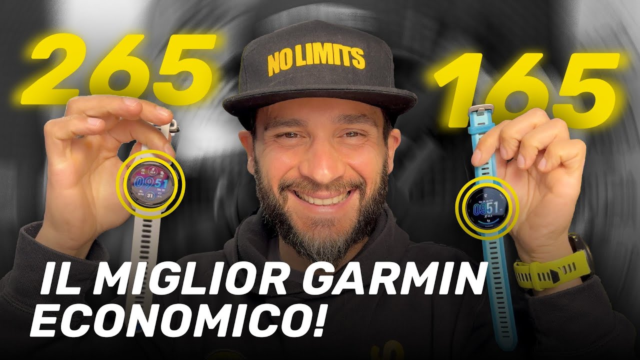 IL MIGLIOR GARMIN ECONOMICO! Forerunner 165 VS 265: Confronto e recensione completa