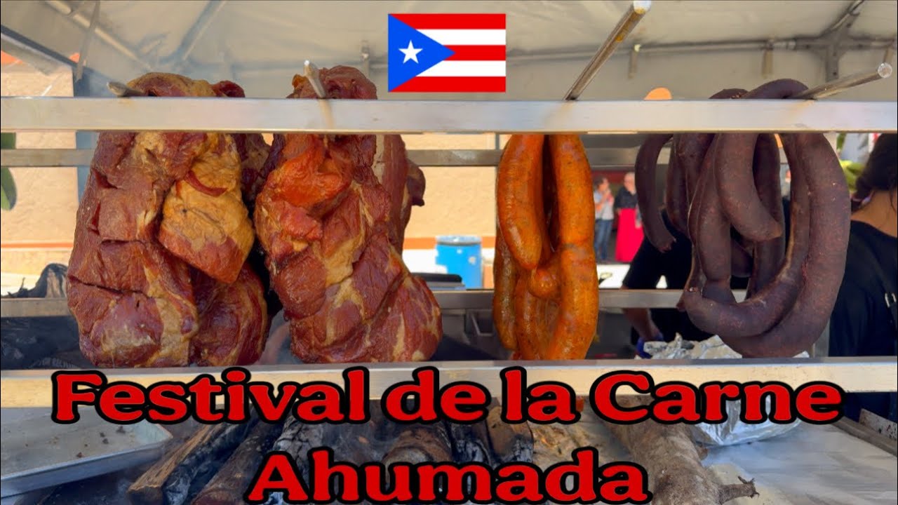 Festival de la CARNE  AHUMADA 🥩en Naranjito Puerto Rico 🇵🇷 2025