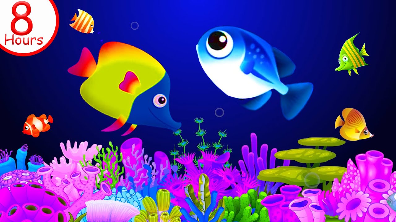 Bedtime Lullabies and Calming Undersea Animation ♫ Baby Lullaby #142