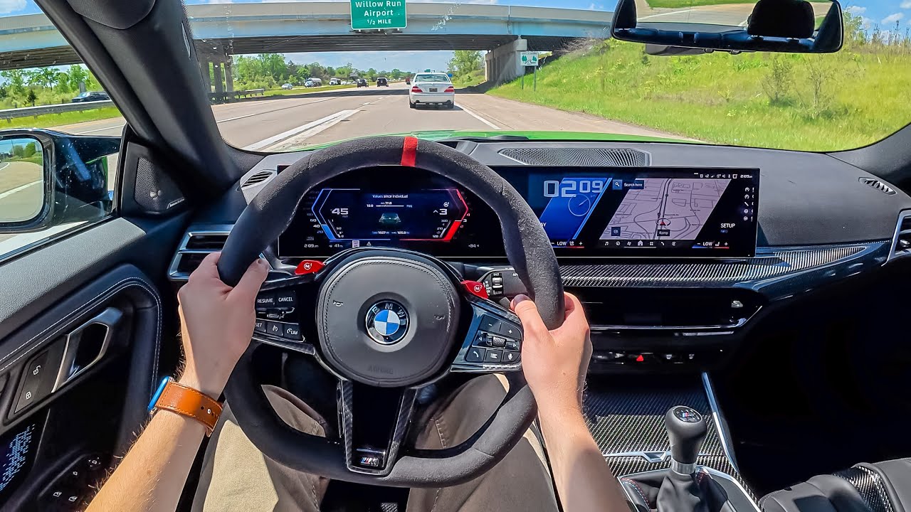 2025 BMW M2 - POV Test Drive (Binaural Audio)