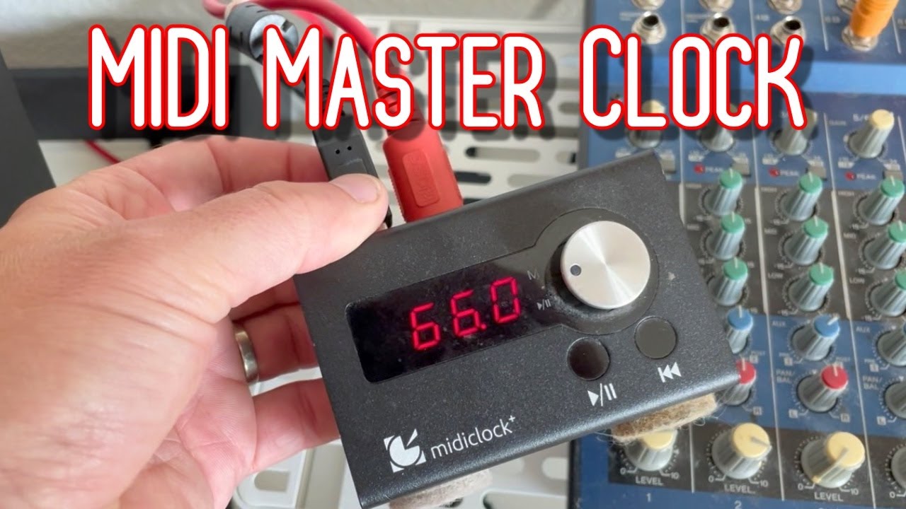 Вот как я делаю MIDI-синхронизацию в студии (E-RM Midiclock)