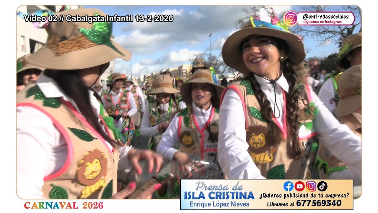 Video 02 Cabalgata Infantil // Carnaval de Isla Cristina 13-2-2026