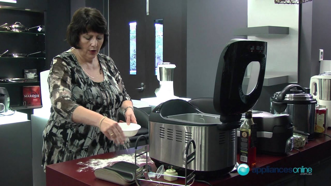 Cooking demo using Tefal's OW6000 Breads of the World bread maker - Appliances Online