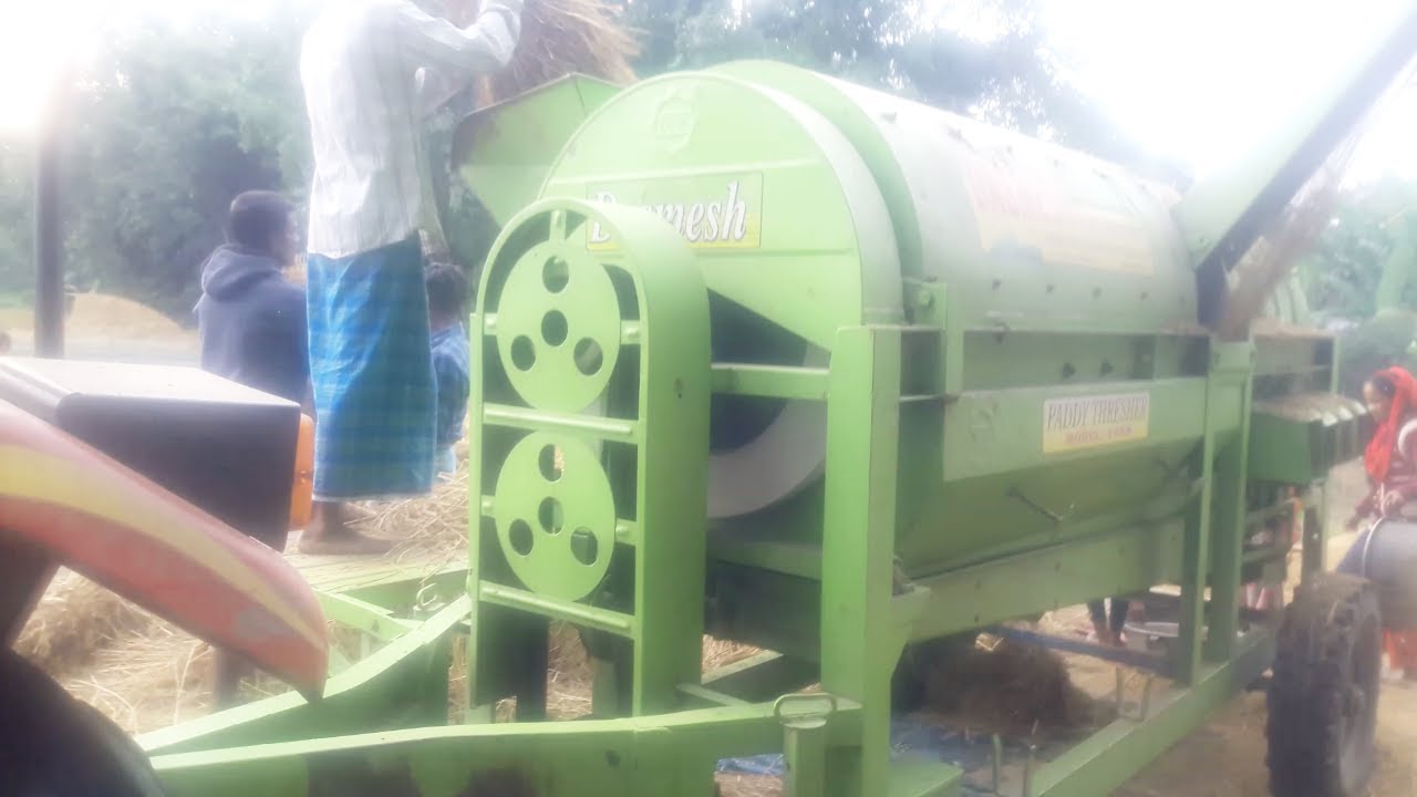 DASMESH PADDY THRESHER MASSEY FERGUSON 5245 DI MAHA MAHAAN  TAFE HIGH LIFT