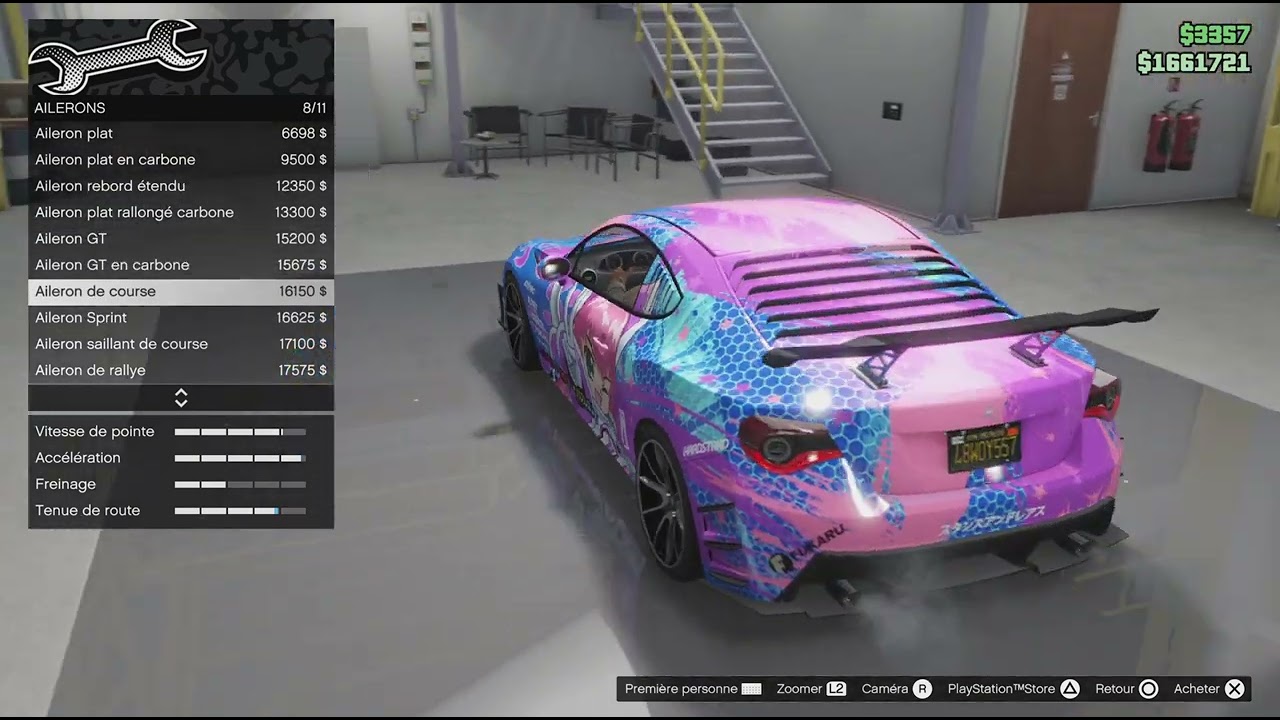 Customisation de la s95 GTA5 (je suis chokbar😱😱😱)