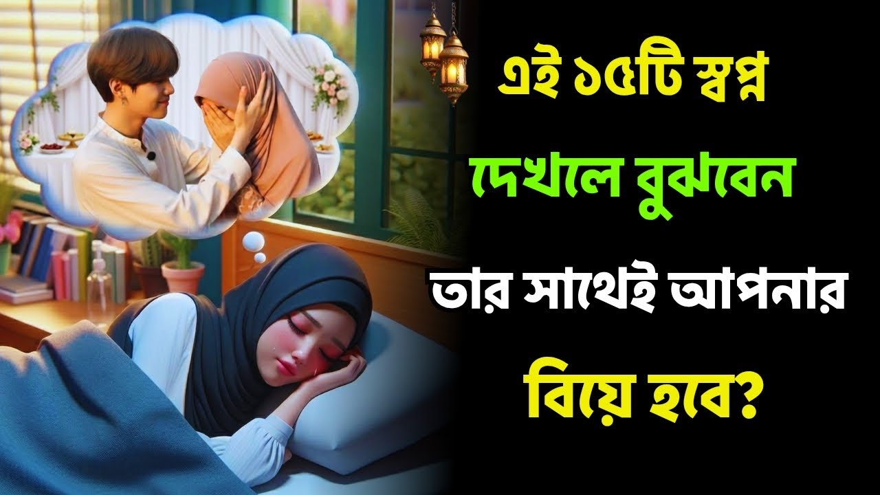 এই ১৫টি স্বপ্ন দেখলে বুঝবেন তার সাথেই আপনার বিয়ে হবে...?