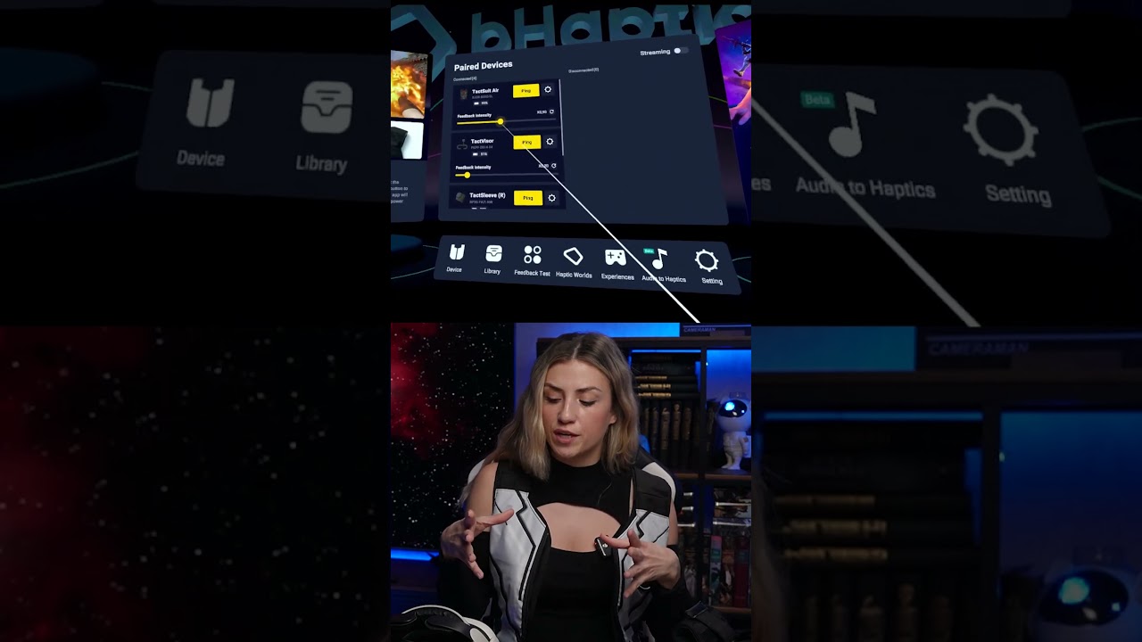 Tactsuite жилет для VR!