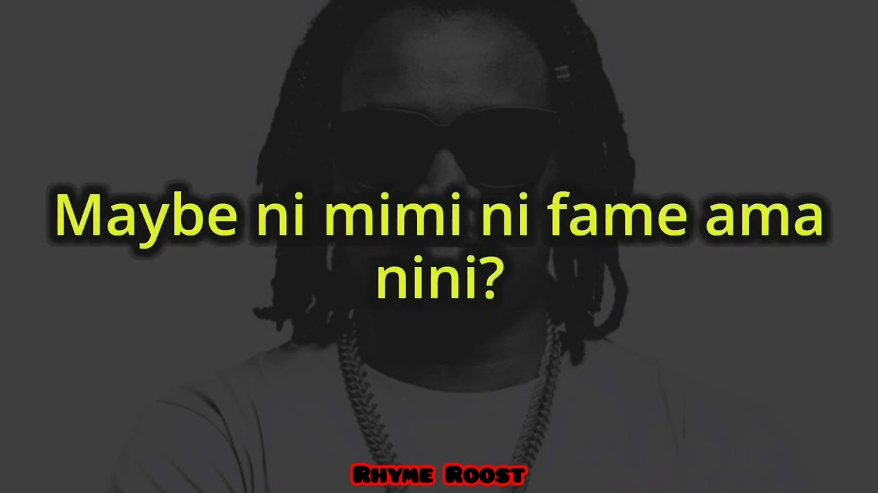 Nyashinski - Dopamine [Lyrics]