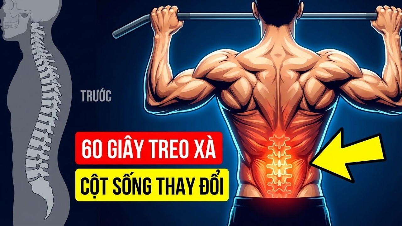 Thử 30 Ngày Treo Xà KẾT QUẢ bất ngờ thay đổi CỘT SỐNG của tôi