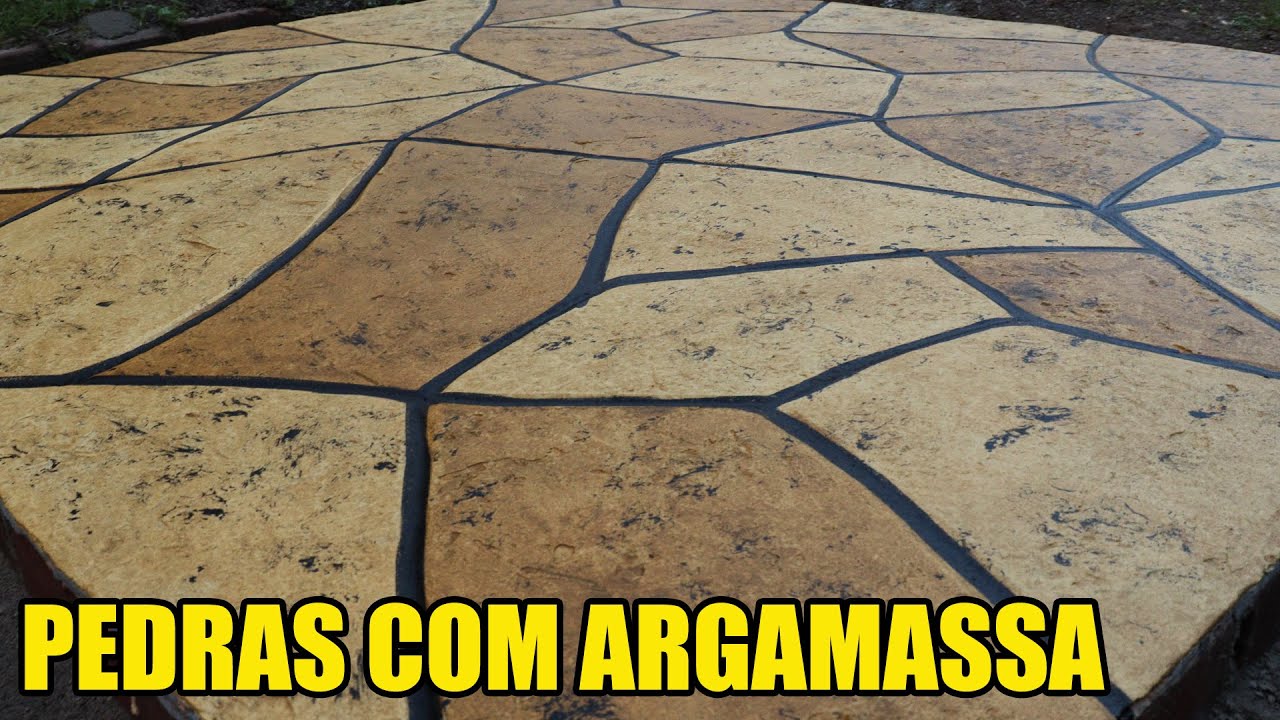 Nem Tudo é o que Parece Efeito Pedra com Argamassa