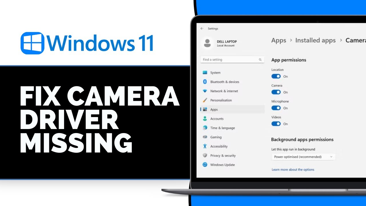 Как исправить проблему с отсутствующим драйвером камеры в Windows 11 (2026)