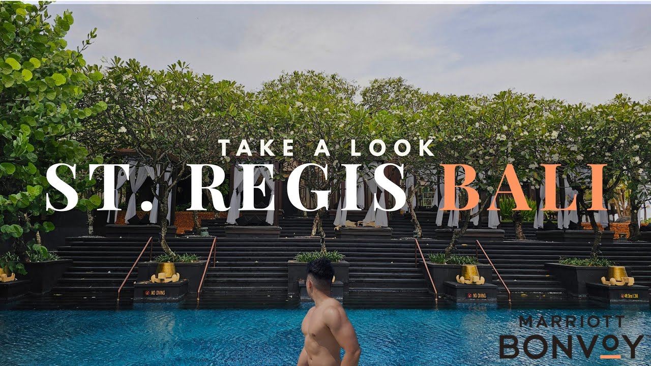 EXPLORE the St. Regis Bali | Classic Luxury in the Tropics