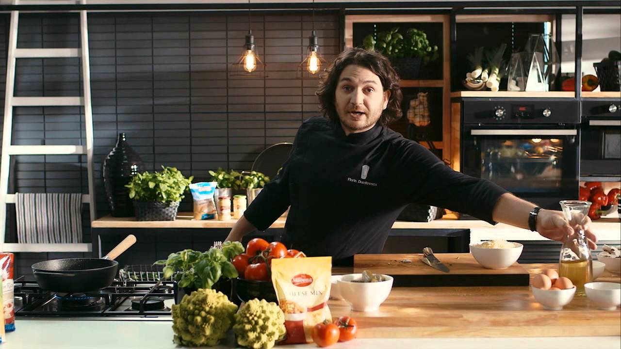Pui intreg la cuptor cu fondue de cascaval • Bucataria Lidl cu Chef Florin