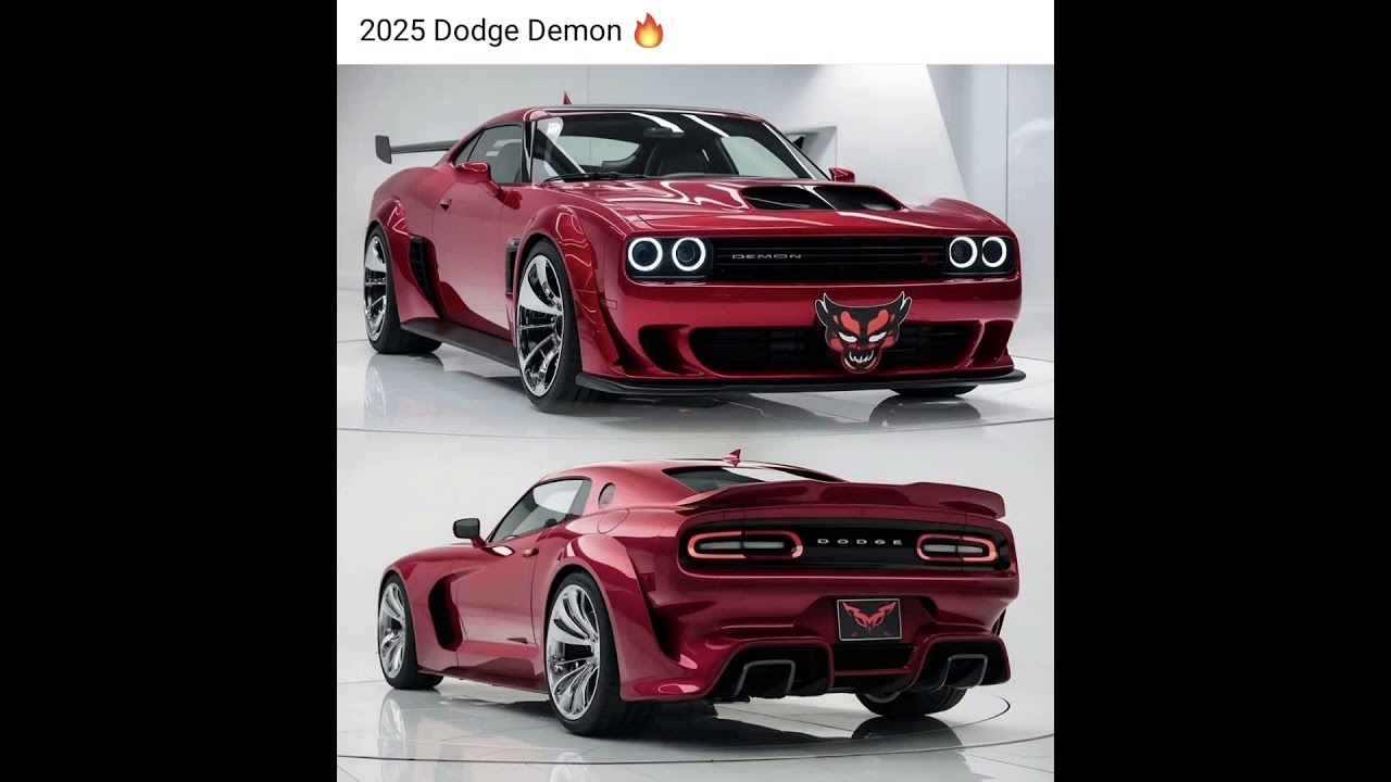 Dodge Demon 2025 🔥 #automobile #mechanic #racing #reels
