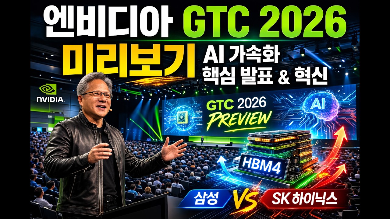 👉 &ldquo;GTC 2026 미리보기!: 베라 루빈 플랫폼과 HBM4 전쟁&rdquo;