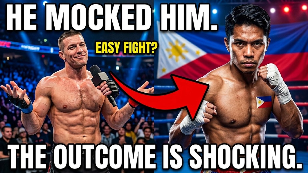 Fighter's Disrespect Backfires Against Philippines 🇵🇭 Opponent | KNOCKOUT
