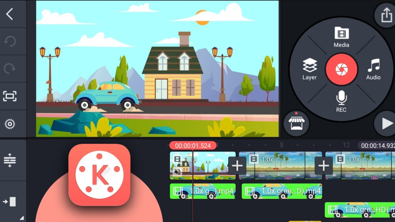 How to Make Cartoon Animation on Android & iOS in Kinemaster For Beginners (in Hindi)
