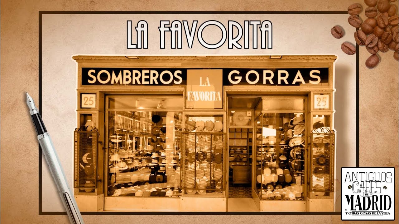 Sombrerería La Favorita de la Plaza Mayor de Madrid | #AntiguosCafésdeMadrid