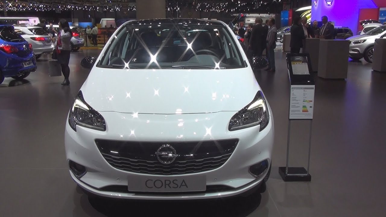 Opel Corsa 1.0 Turbo ecoFLEX S&S Color Edition 90 hp 6MT (2017) Exterior and Interior