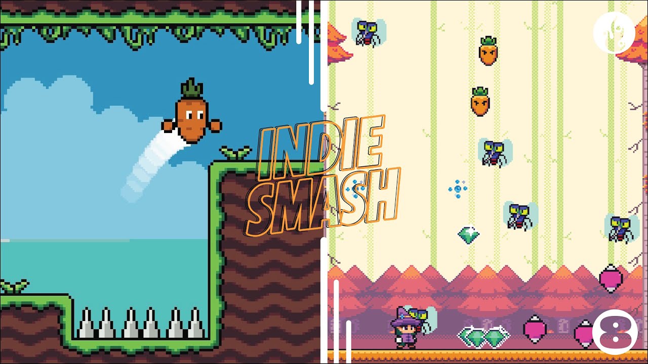 INDIE SMASH || Carrot Smash/Wiz Quest [REVIEW]
